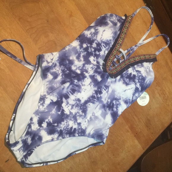 NWT A’ BEAUTIFUL SOUL TIE-DYE SWIMSUIT SIZE 14/16 - Picture 8 of 8